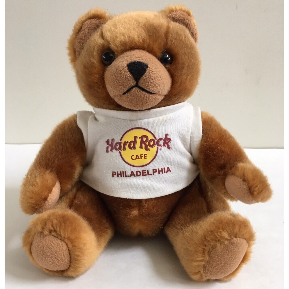 Hard Rock Cafe Philadelphia 9" Plush Herrington Teddy Bear